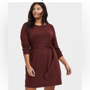 Torrid Mini French Terry Shift Dress